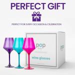 Shatterproof Wine Glasses – Set of 6