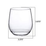 Cindy 14-Oz Unbreakable Plastic Wine Glass Set