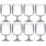 Abby Stacy 12-Oz Stackable Plastic Wine Glasses