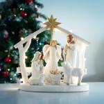 Light-Up Nativity Scene Figurine for Christmas Decor