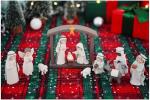 12-Piece Mini Resin Christmas Nativity Set