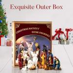13-Piece Christmas Nativity Set for Home Decor