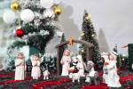 12-Piece Mini Resin Christmas Nativity Set