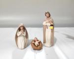 Hand-Painted 10-Piece Nativity Set for Christmas