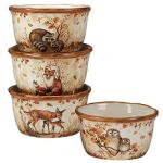 Pine Forest 16-Piece Dinnerware Set for 4