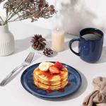 Starry Blue 12-Piece Stoneware Dinnerware Set