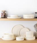 Terra Ceramic Dinnerware Set for 4, 12 Pieces
