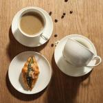 Feenmai 12 oz Ceramic Cappuccino Cups Set of 4