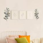 Vintage Leaf Metal Wall Art Set of 2