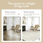 Soft Washable 8x10 Area Rug for Any Room