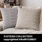 Set of 2 Vintage Floral Throw Pillow Covers