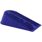 Heavy-Duty Large Rubber Door Stopper - Blue