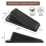 Premium Rubber Door Stoppers for Heavy Duty Doors