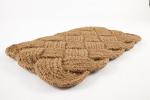 Handwoven Coir Doormat - Knot-ical Design, 18"x30