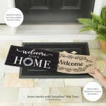 Eucalyptus Welcome Switch Mat Insert for Door
