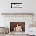 Rustic "I Still Remember the Days" Wall Sign