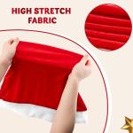 Christmas Chair Covers Set - Red Santa Hat