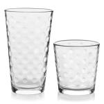 Libbey Awa Polka Dot Glasses Set of 16