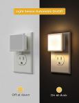 L LOHAS Soft White LED Night Lights 2-Pack