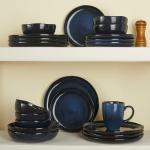 Pokini 24-Piece Starry Blue Dinnerware Set for 8