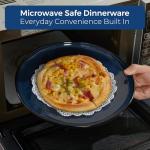 Pokini 24-Piece Starry Blue Dinnerware Set for 8