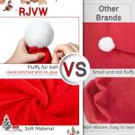 Velvet Santa Claus Chair Covers - Set of 4