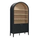 Modway Nolan Tall Black Arched Storage Cabinet