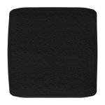 Chantal Square Black Boucle Pouf Ottoman 18