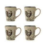 Pfaltzgraff Homespun Rooster 16-Piece Dinner Set