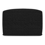 Chantal Square Black Boucle Pouf Ottoman 18