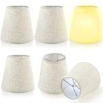 Mini Barrel Clip-On Lampshades - Set of 6