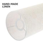 Handmade Beige Drum Lamp Shade for Home Decor