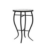 Vipush Mosaic Folding Patio Side Table - Black