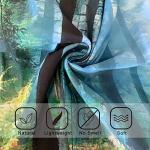 Llamazing Morning Forest Tapestry for Home Decor