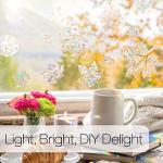 Rainbow Window Privacy Film - 3D Stained Glass Cling