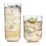 Libbey Polaris 16-Piece Modern Glassware Set