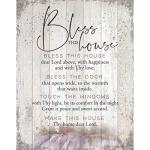 Bless This House Wood Plaque - Wall Decor