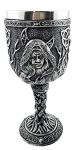 Celestial Triple Goddess Wine Goblet Chalice