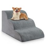 Stylish 3-Step Dog Stairs for Small Pets