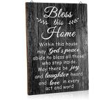Bless This Home Farmhouse Wall Decor Sign