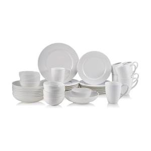 Elegant 40-Piece Bone China Dinnerware Set