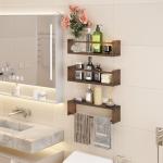 Fixwal Floating Bookshelves Set for Nursery (3 Pack)