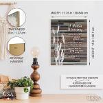 Rustic House Blessing Wooden Wall Plaque