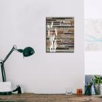 Rustic House Blessing Wooden Wall Plaque