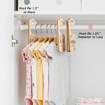 Wooden Baby Closet Dividers - Double-Sided Set of 8