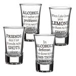 Lillian Rose Set of 4 Party Shot Glasses