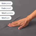 Short Queen 4-Piece Soft Cooling Sheet Set