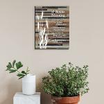 Rustic House Blessing Wooden Wall Plaque