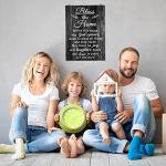 Bless This Home Farmhouse Wall Decor Sign