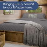 Short Queen 4-Piece Soft Cooling Sheet Set